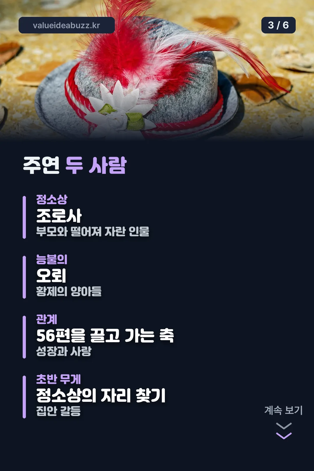 주연 두 사람