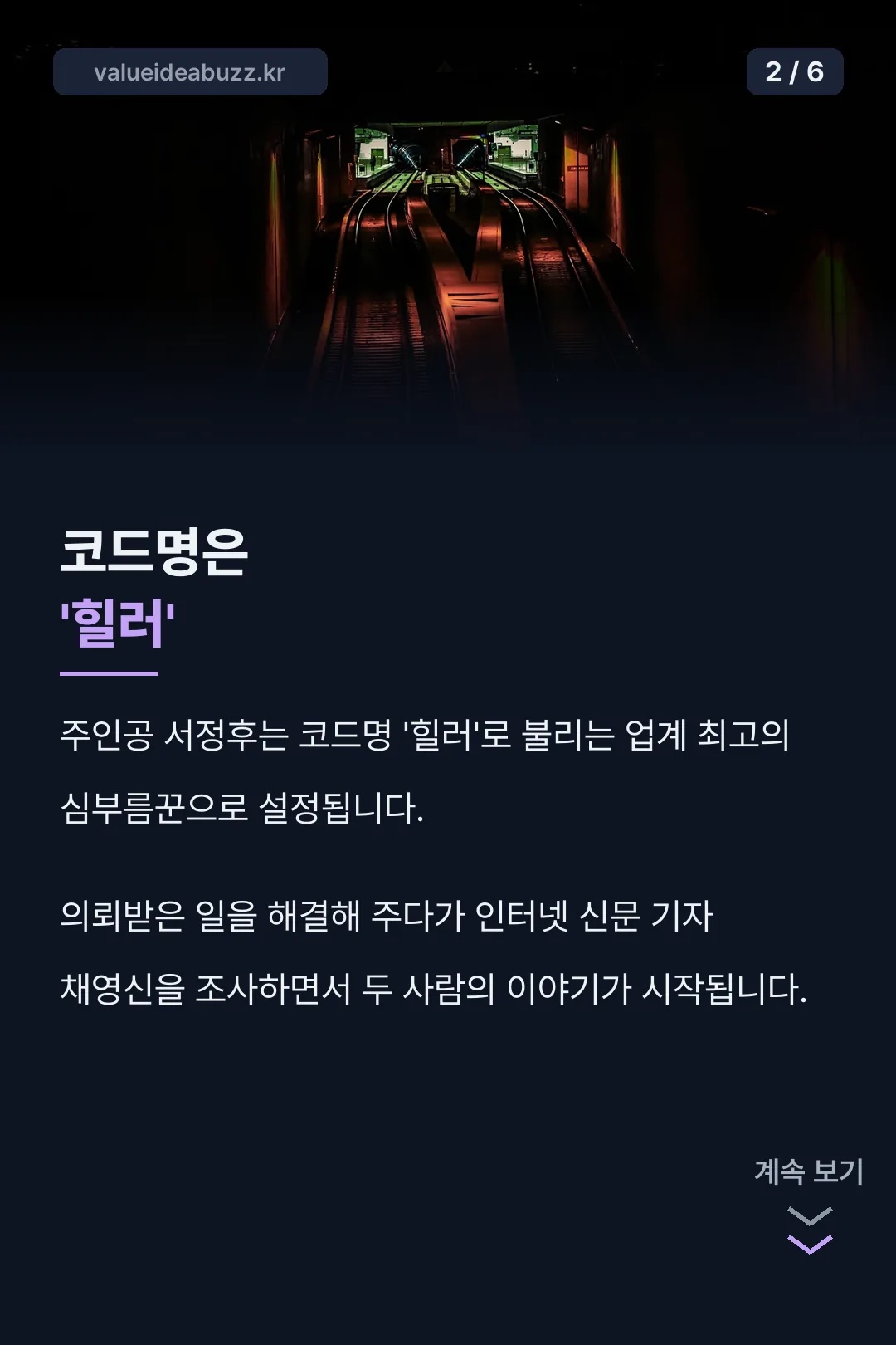 코드명 힐러 설정